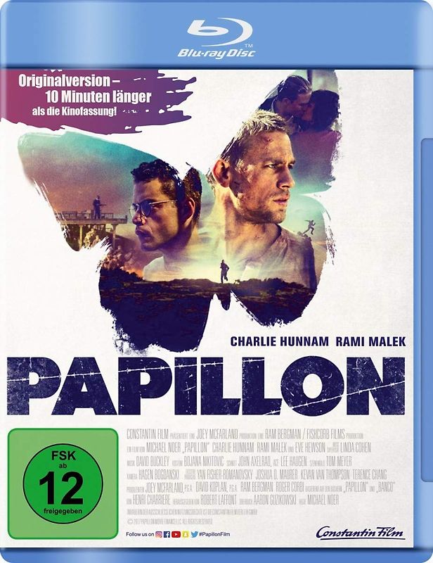 Papillon Blu-ray Disc