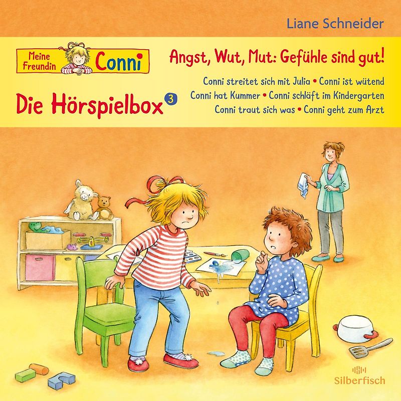 Angst, Wut, Mut: Gefühle sind gut! - Die Hörspielbox 3 (Meine Freundin Conni - ab 3)