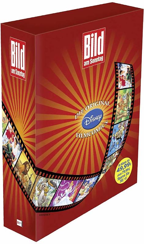 BamS-Edition, Disney Filmcomics: Schuber