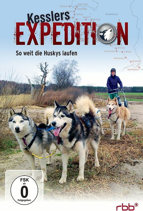 Kesslers Expedition - So weit die Huskys laufen DVD