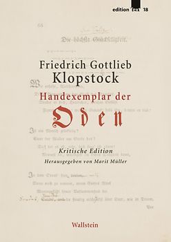 Handexemplar der „Oden“