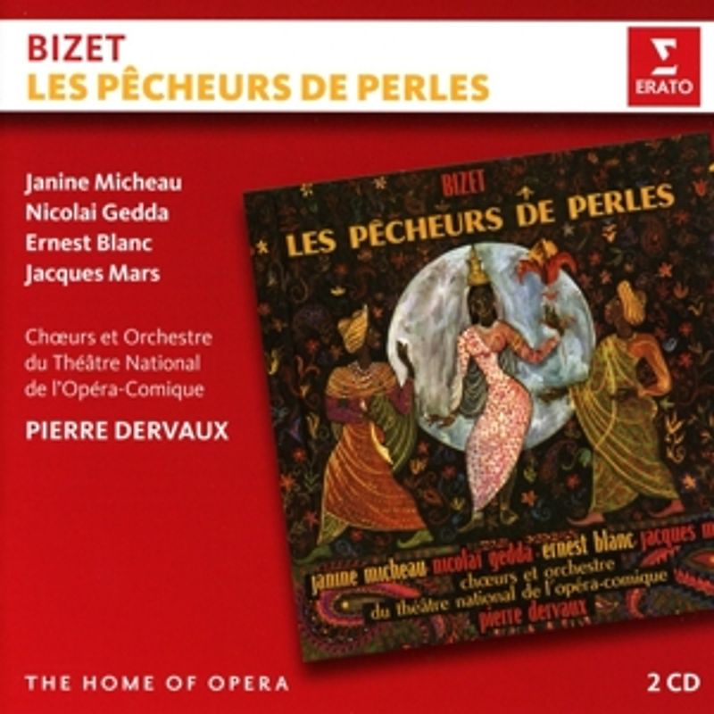 Dervaux,Pierre/Gedda,Nicolai/Blanc,Ernest - Les Pêcheurs De Perles-Die Perlenfischer (GA) [2 CDs]