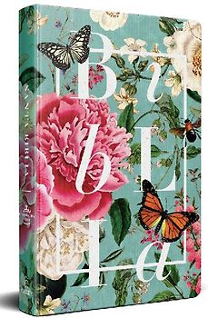 Biblia Rvr 1960 Letra Grande Tamaño Manual, Tapa Dura Jardin de Flores / Spanish Bible Rvr 1960 Handy Size Large Print Hardcover Garden of Flowers