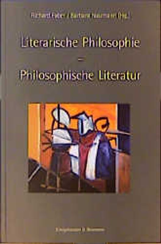 Literarische Philosophie - philosophische Literatur