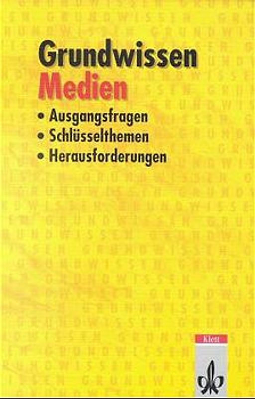 Grundwissen Medien