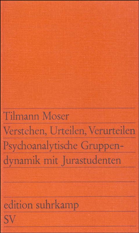 Verstehen, Urteilen, Verurteilen