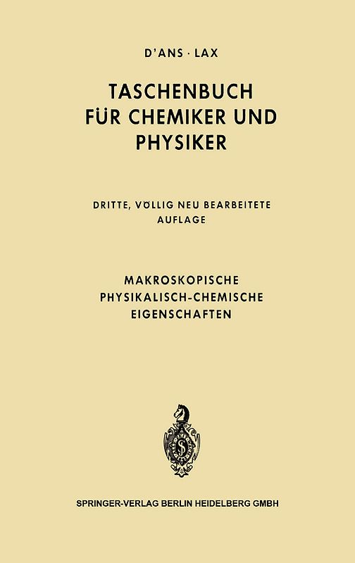 Makroskopische physikalisch-chemische Eigenschaften