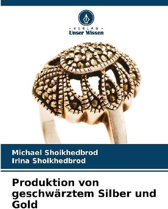 Produktion von geschwärztem Silber und Gold