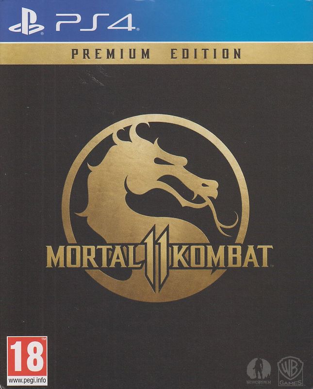 Mortal Kombat 11 [Premium Edition, Steelbook, IT Import] PlayStation 4