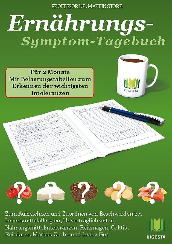 Ernährungs-Symptom-Tagebuch für 2 Monate