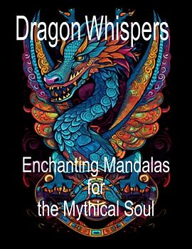 Dragon Whispers Enchanting Mandalas for the Mythical Soul: This mandala colouring book is very suitable for all age groups, no matter if child or adult, for all dragon friends, with 50 motifs.