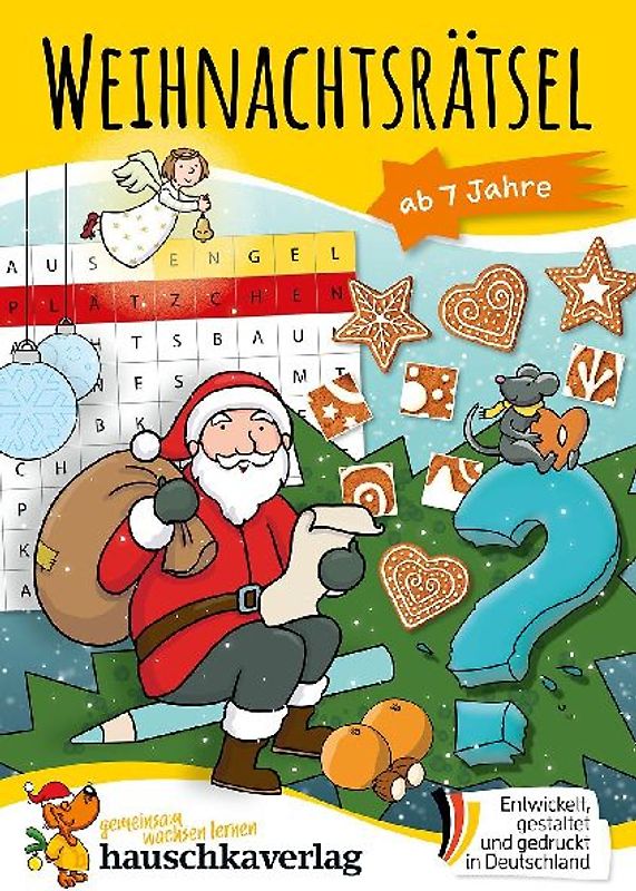 Weihnachtsrätsel – Rätselblock ab 7 Jahre
