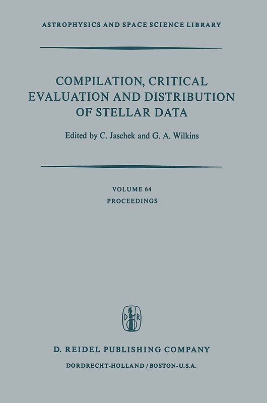 Compilation, Critical Evaluation and Distribution of Stellar Data