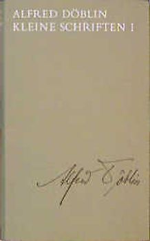Ausgewählte Werke in Einzelbänden / Kleine Schriften I