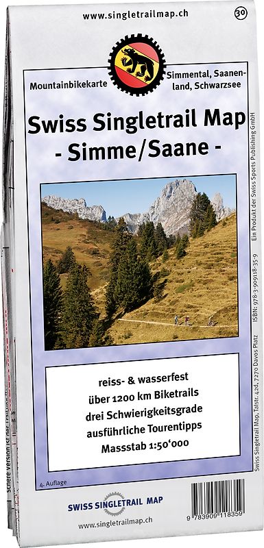 Singletrail Map 030 Simme/Saane