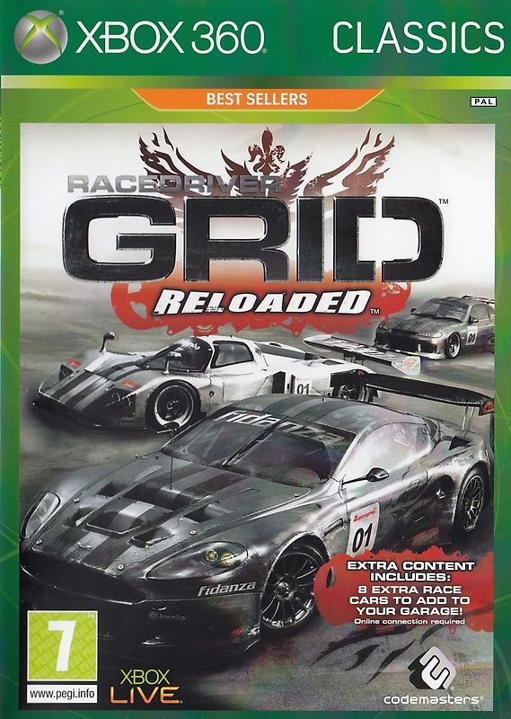 Race Driver GRID: Reloaded [Classics, Internationale Version] Xbox 360