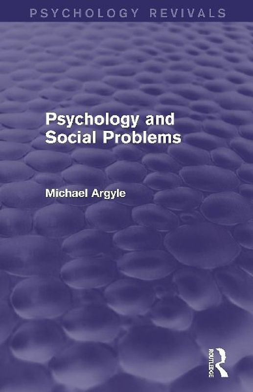 Psychology and Social Problems
