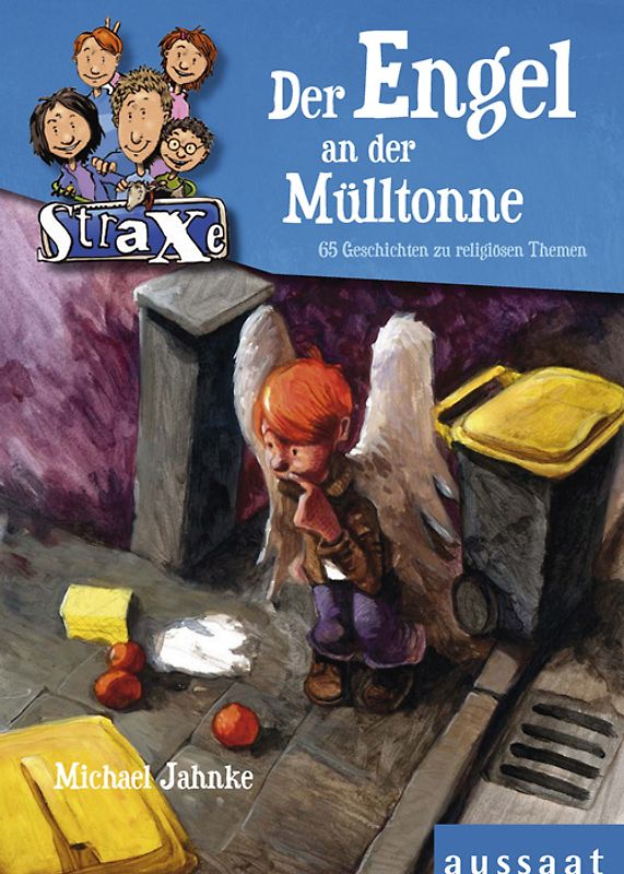 Der Engel an der Mülltonne