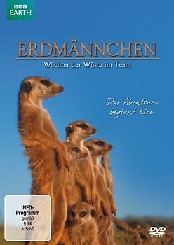 Erdmännchen - Wächter der Wüste im Team DVD