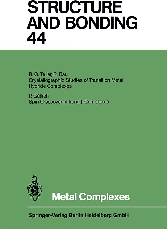 Metal Complexes
