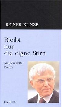 Bleibt nur die eigne Stirn