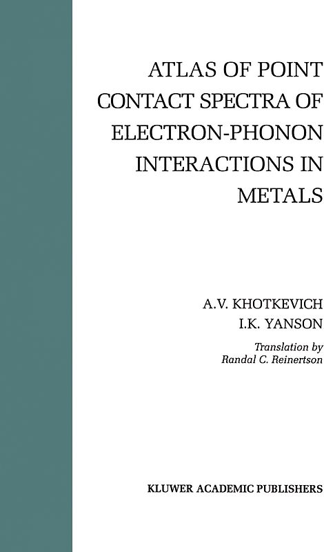 Atlas of Point Contact Spectra of Electron-Phonon Interactions in Metals