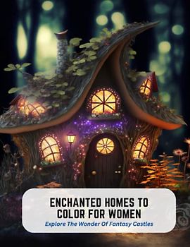 Enchanted Homes to Color for Women: Explore The Wonder Of Fantasy Castles