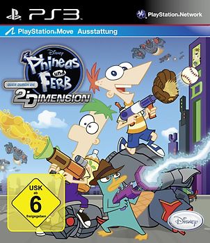 Disney Phineas und Ferb: Quer durch die 2. Dimension PlayStation 3