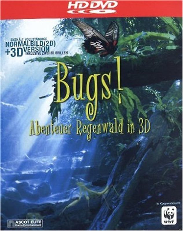 Bugs! Abenteuer Regenwald - inkl. zwei 3D Brillen HD DVD