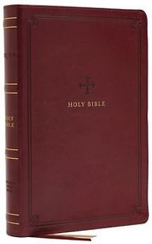 Nrsv, Catholic Bible, Standard Large Print, Leathersoft, Red, Comfort Print