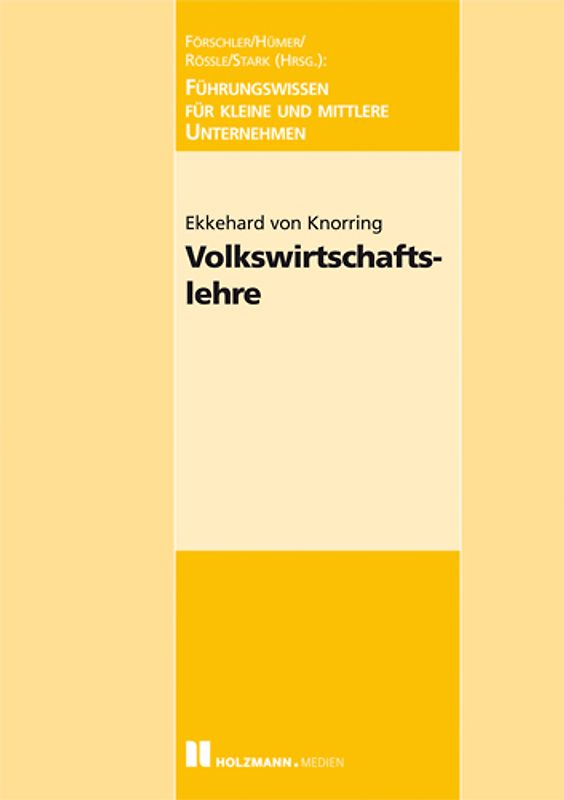 Volkswirtschaftslehre