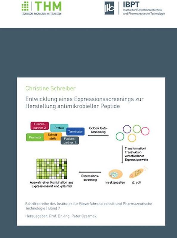 Entwicklung eines Expressionsscreenings zur Herstellung antimikrobieller Peptide