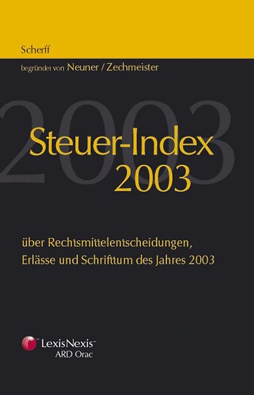 Steuer-Index 2003