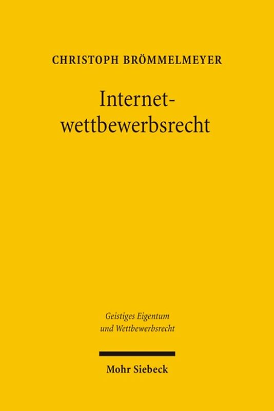Internetwettbewerbsrecht