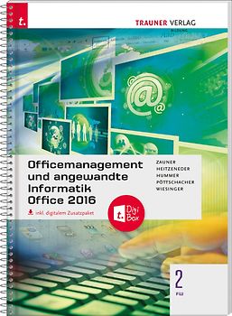 Officemanagement und angewandte Informatik 2 FW Office 2016 inkl. digitalem Zusatzpaket