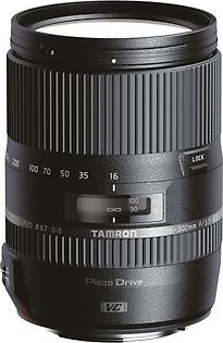 Tamron 16-300 mm F3.5-6.3 Di PZD VC II Macro 67 mm Objectif (adapté à Canon EF) noir