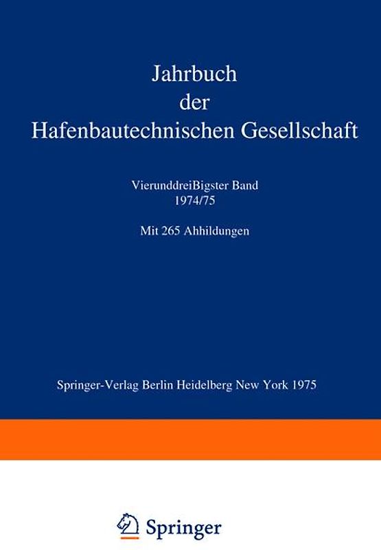 Jahrbuch der Hafenbautechnischen Gesellschaft