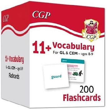11+ Vocabulary Flashcards for Ages 8-9 - Pack 1