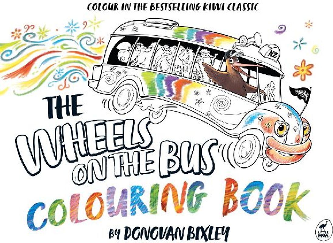The Wheels on the Bus Colouring Book