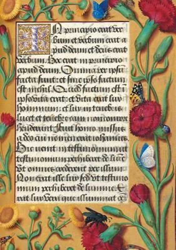 Carnet Ligné Heures Anne de Bretagne, Oeillets