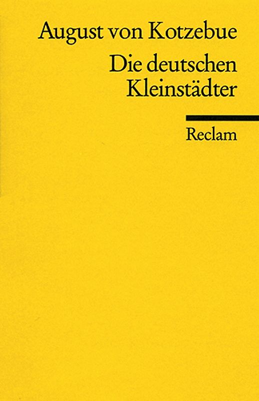 Die deutschen Kleinstädter