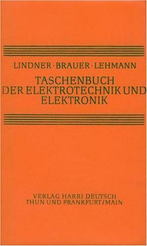 Taschenbuch der Elektrotechnik und Elektronik