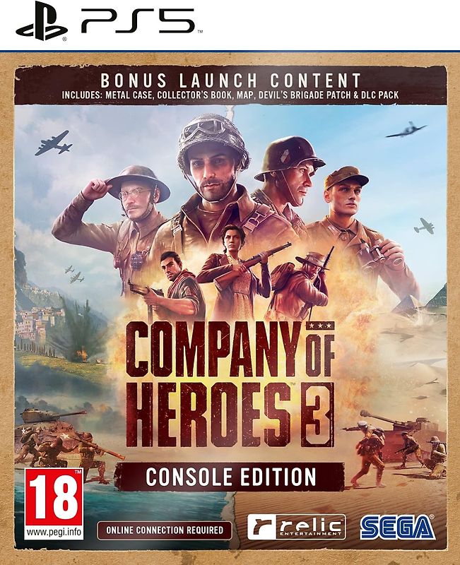 Company of Heroes 3 [Launch Edition, EU Import] PlayStation 5