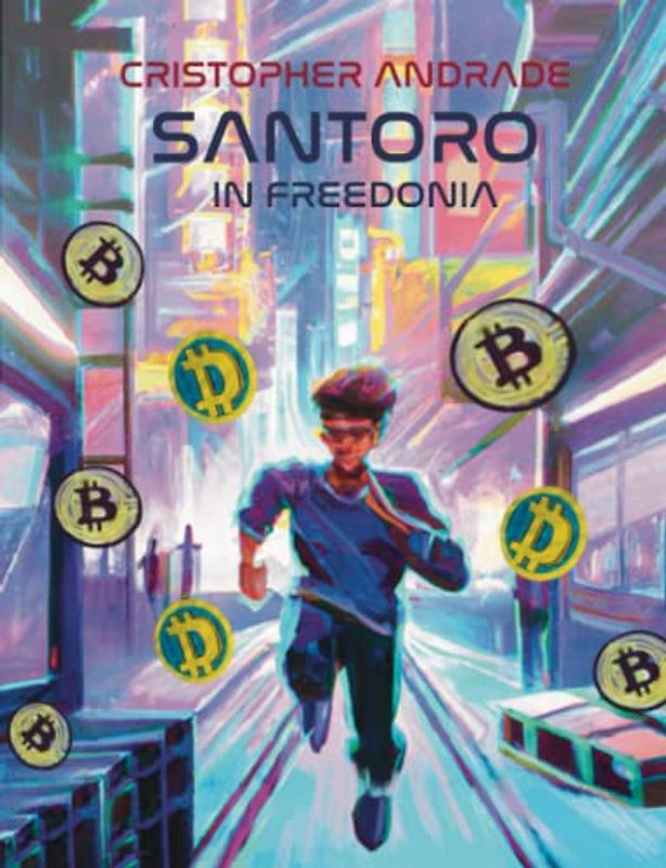 Santoro in Freedonia: The #1 Book of Fiction on Cryptocurrencies and Cyberpunk: An exciting story about Bitcoin, Cryptocurrencies, CBDCs and Blockchain in a cyberpunk scenario for all ages.