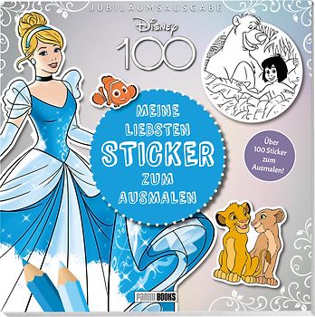 Disney 100: Meine liebsten Sticker zum Ausmalen
