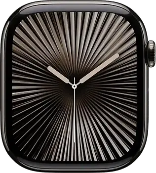 Apple Watch Series 10 46 mm Boîtier titane ardoise [Wi-Fi + Cellulaire]