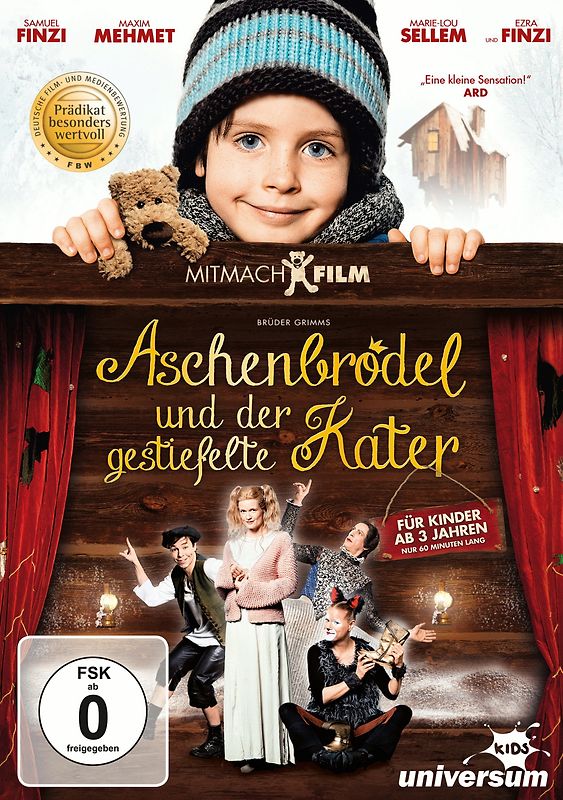 Aschenbrödel und der gestiefelte Kater DVD