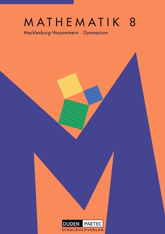 Duden Mathematik - Sekundarstufe I - Gymnasium Mecklenburg-Vorpommern / 8. Schuljahr - Arbeitsheft