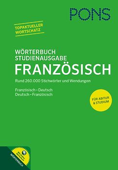 PONS Wörterbuch Studienausgabe