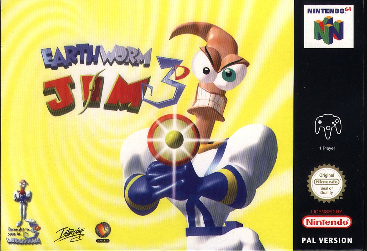 Earthworm Jim 3D Nintendo 64